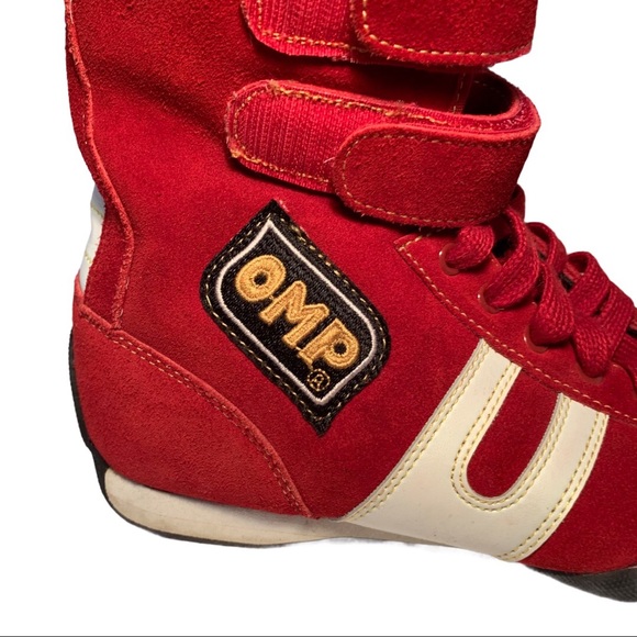 OMP Suede Auto Racing Kart Driving Shoes Size 43 - Picture 3 of 7